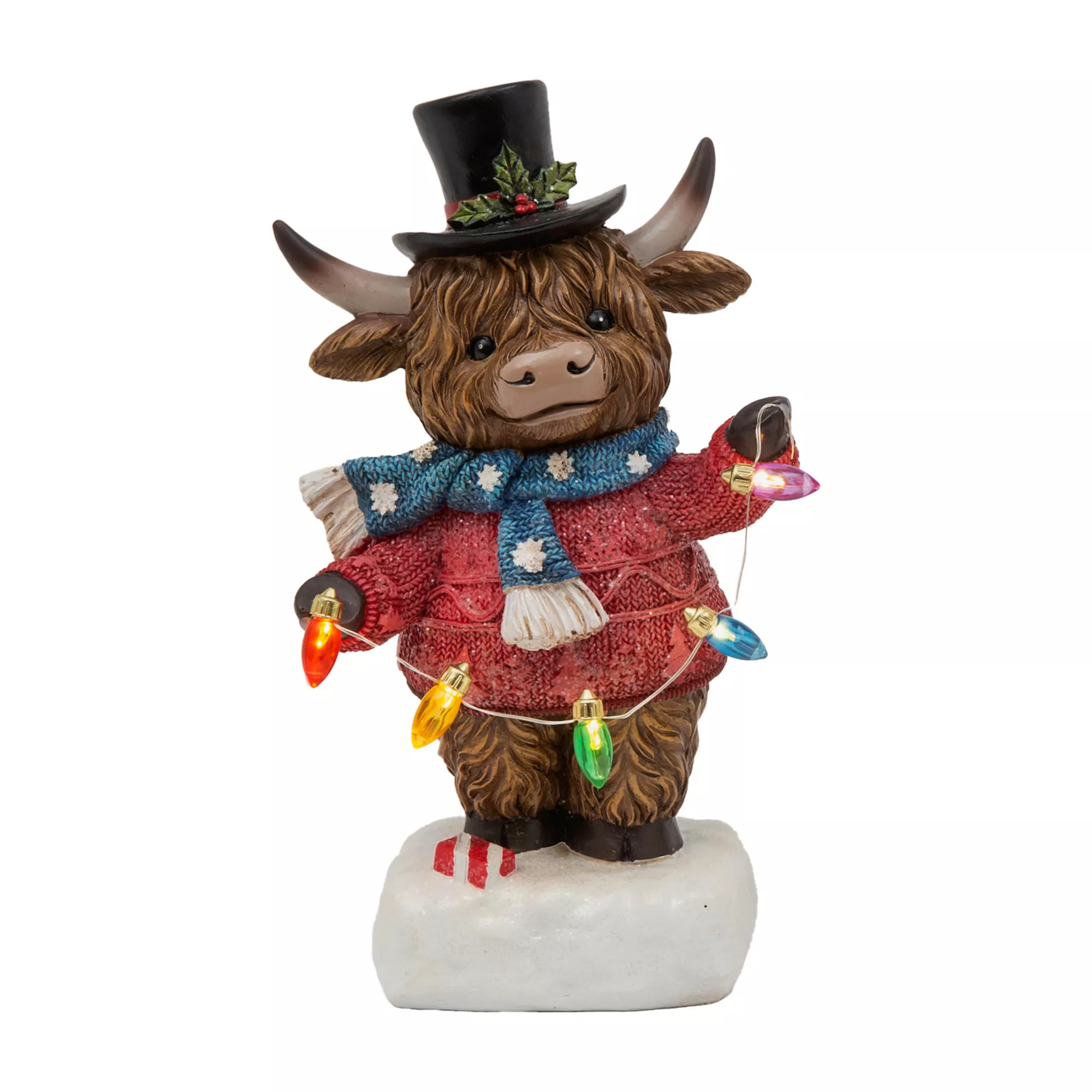 LED Highland Cow Table Decor | Kohl's
