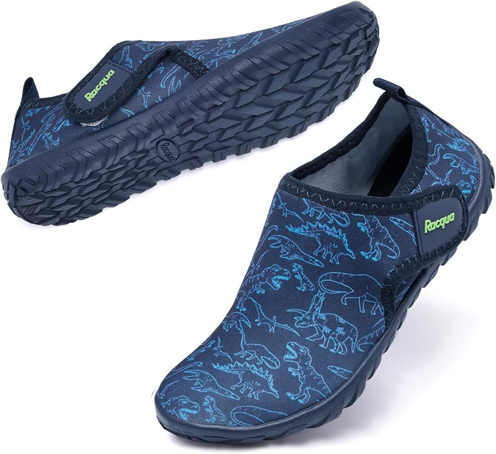 Racqua Boy's Girl's Kids Water Shoes Barefoot Swim Quick Dry Lightweight Sport Aqua Shoes(Little ... | Amazon (US)