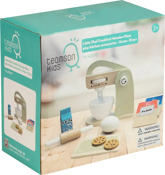 Teamson Kids Little Chef Frankfurt 10-Piece Wood Mixer Set | Nordstrom | Nordstrom