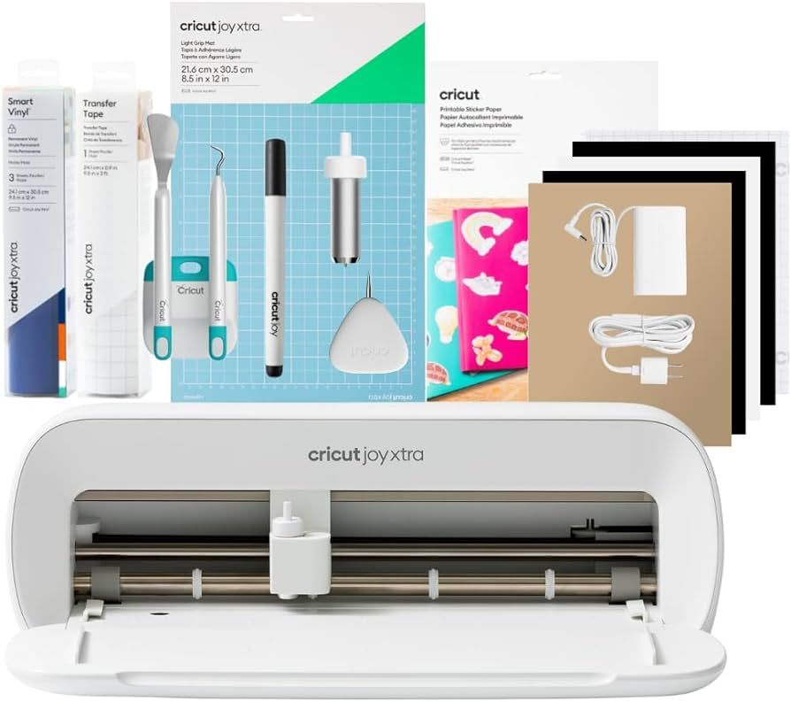 Cricut Joy Xtra Bundle with Permanent Smart Vinyl Sampler Pack, Transfer Tape, Printable Sticker ... | Amazon (CA)