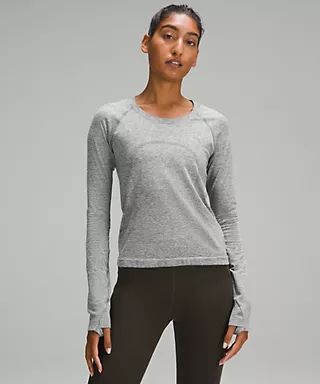 Swiftly Tech Long Sleeve Shirt 2.0 *Race Length | Women's Long Sleeve Shirts | lululemon | Lululemon (US)