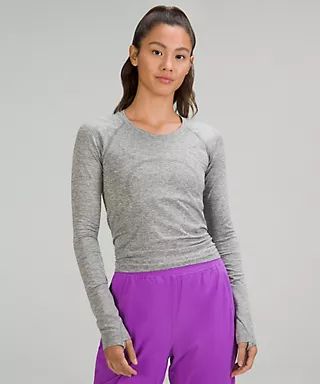 Swiftly Tech Long Sleeve Shirt 2.0 *Race Length | Women's Long Sleeve Shirts | lululemon | Lululemon (US)