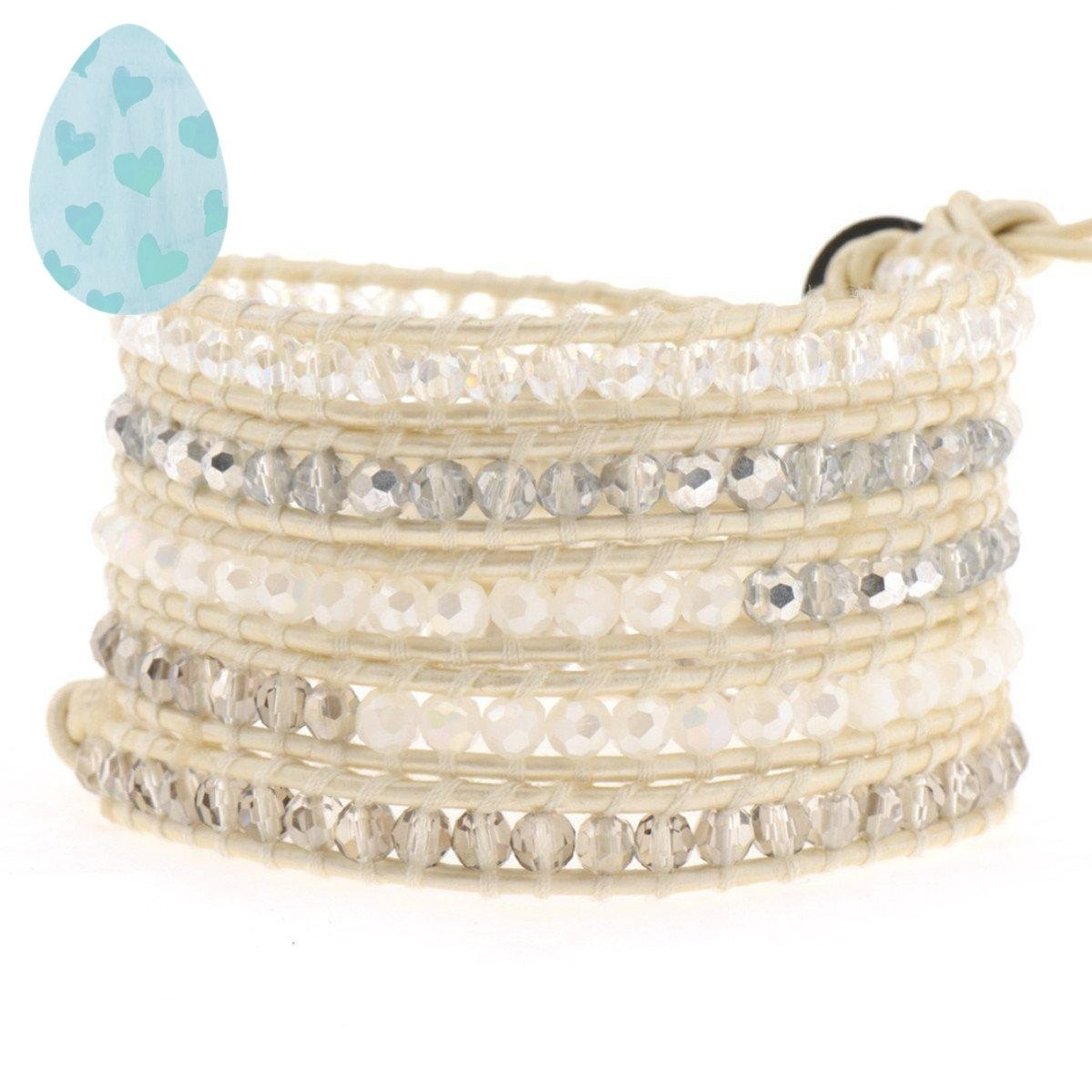 Silver Dorado on Ivory | Victoria Emerson