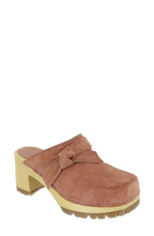 MIA Kamie Suede Clog in Blush Suede at Nordstrom, Size 7 | Nordstrom