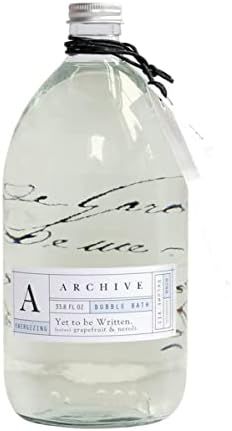 Archive Yet to Be Written Bubble Bath for Adults | Blend of Natural Oils, Lightly Scented Bubbly ... | Amazon (US)