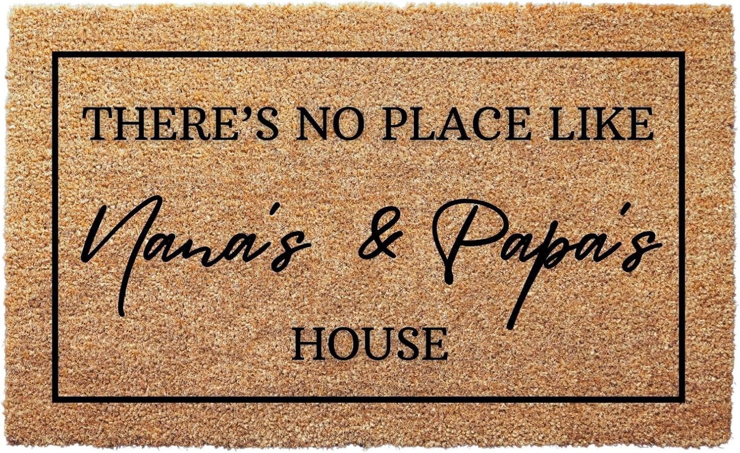 clicked craft Grandparent House Door Mat - Grandparents Day Gifts Nana and Papas House Grandparen... | Amazon (US)