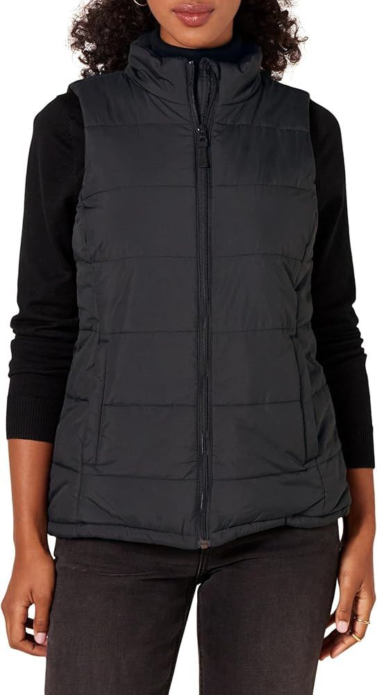 Amazon Essentials Women's Mid-Weight Puffer Vest | Amazon (US)