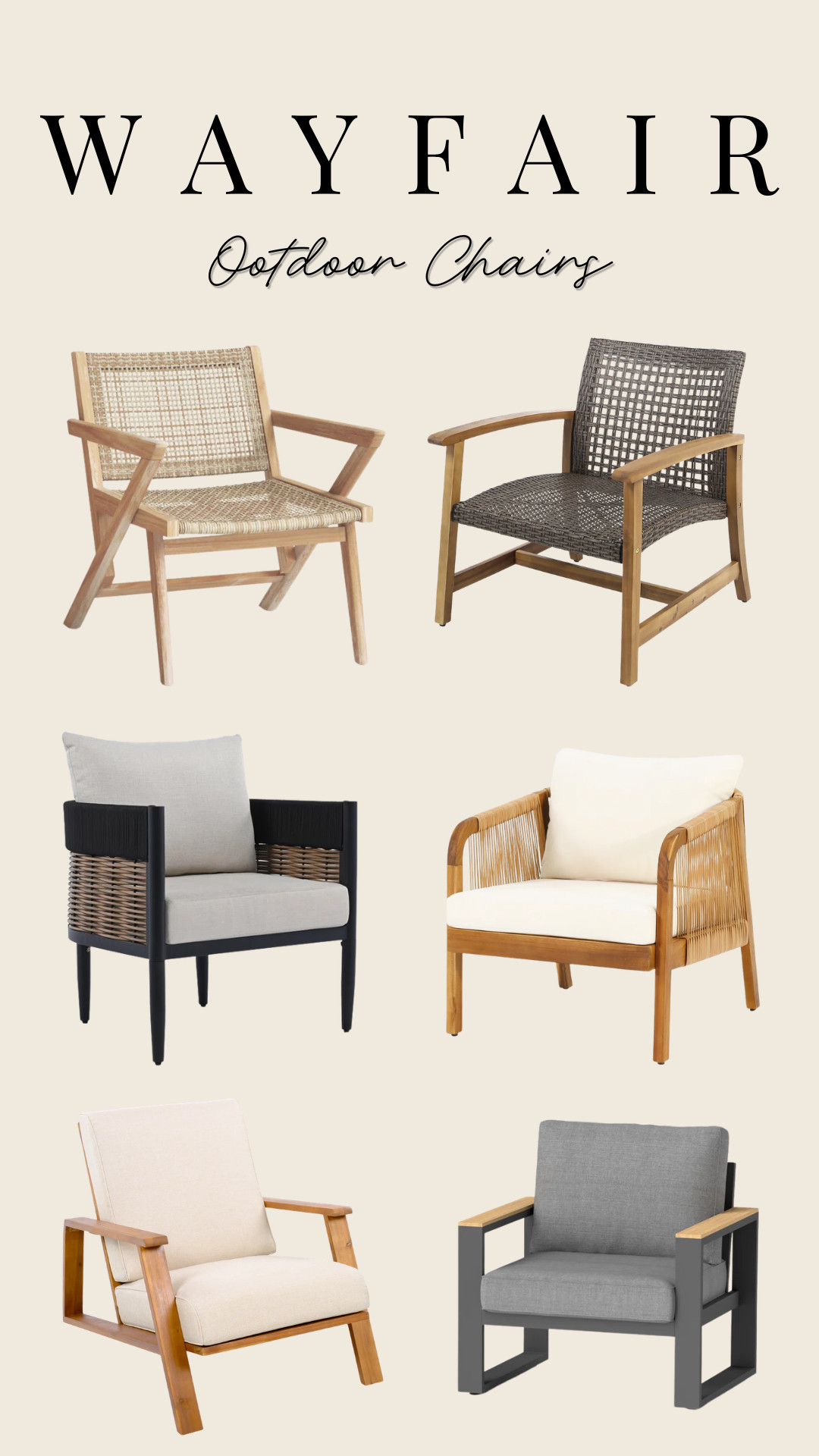 Outdoor Chairs from Wayfair!

outdoor furniture, home decor 

 #Wayfair #LTKHome #LTKSaleAlert