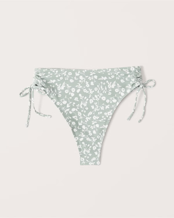 High-Waist Cinched Cheeky Bottoms | Abercrombie & Fitch (UK)