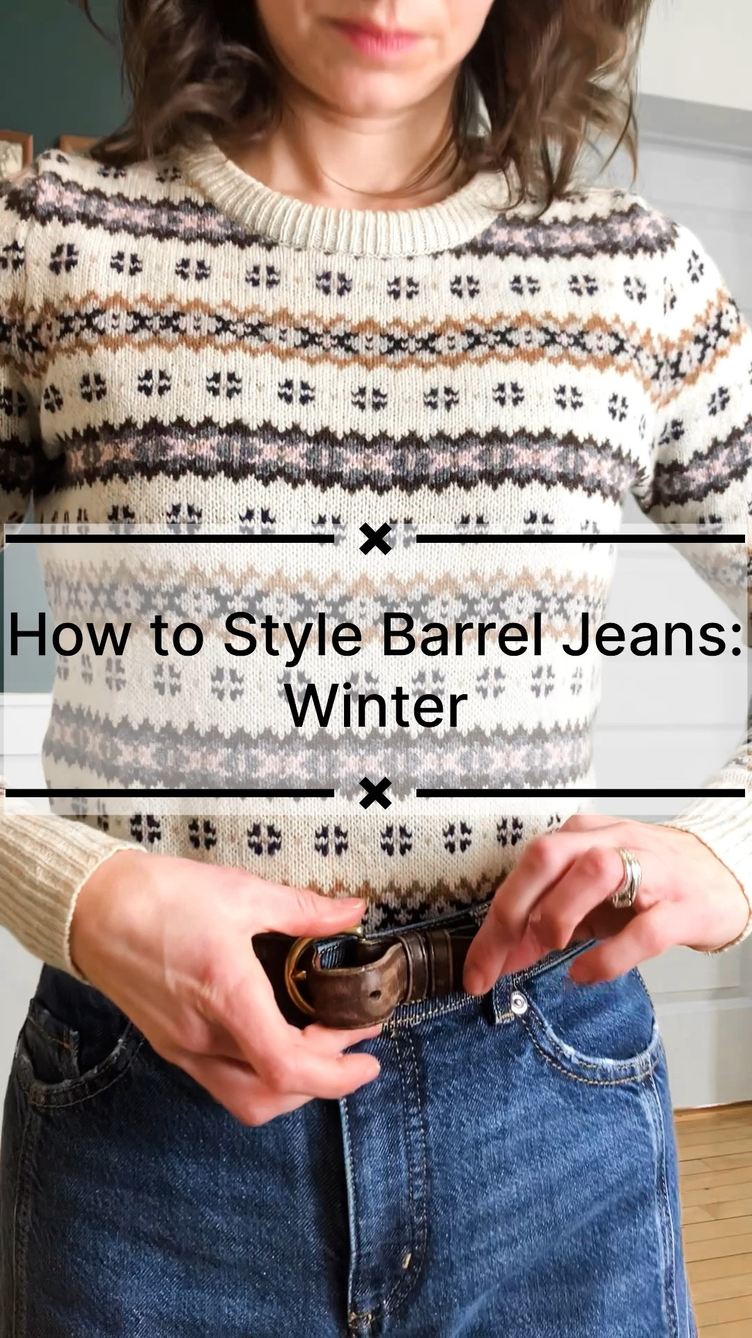 Styling barrel jeans from winter!
Petite outfit. Winter outfit. Classic outfit. Neutral outfit  

#LTKPetite #LTKStyleTip #LTKOver40