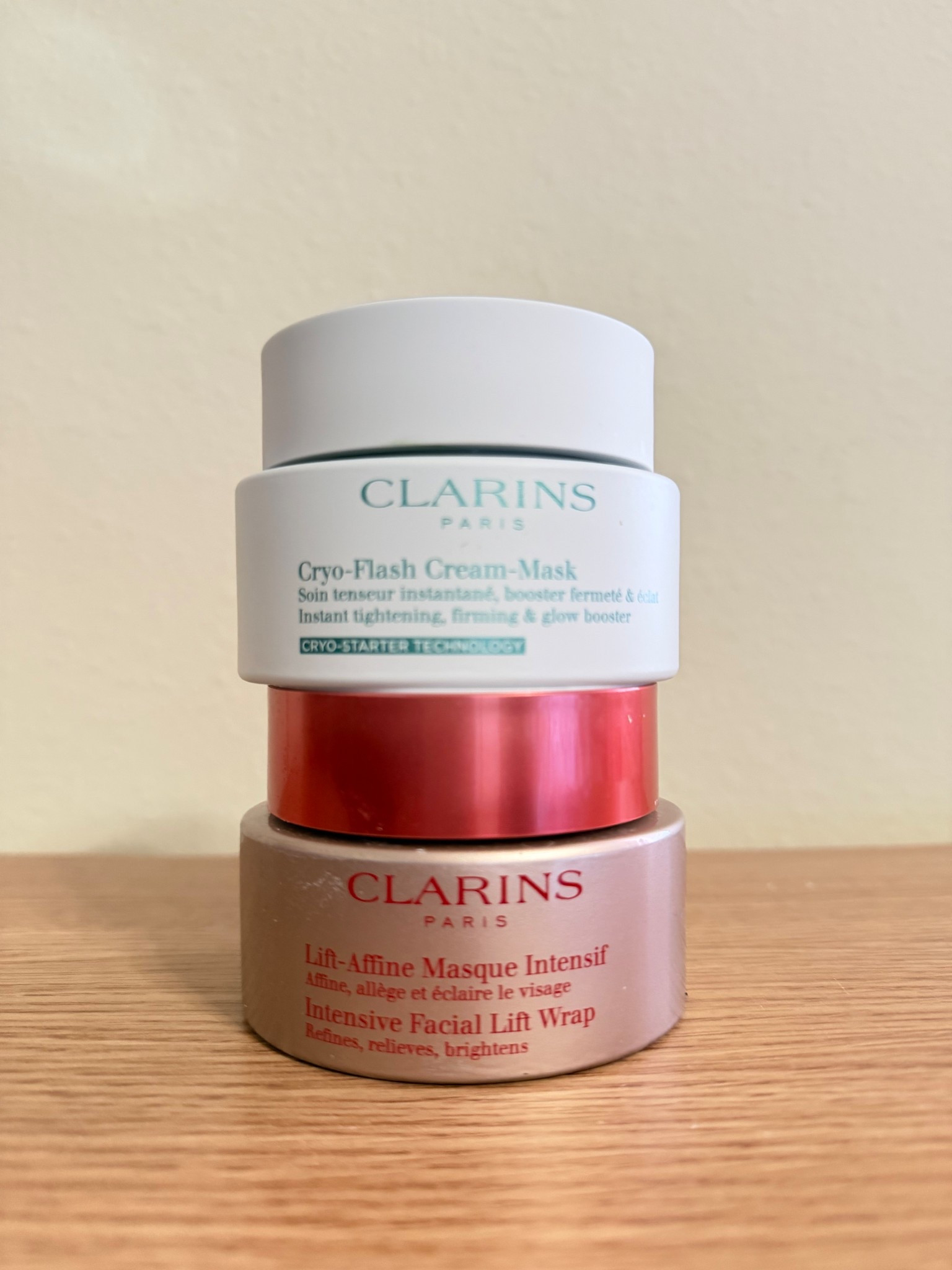 Clarins V-facial intensive wrap and Cryo- Flash cream mask are 50% off! 

#LTKSaleAlert #LTKselfcare #LTKmorningroutine