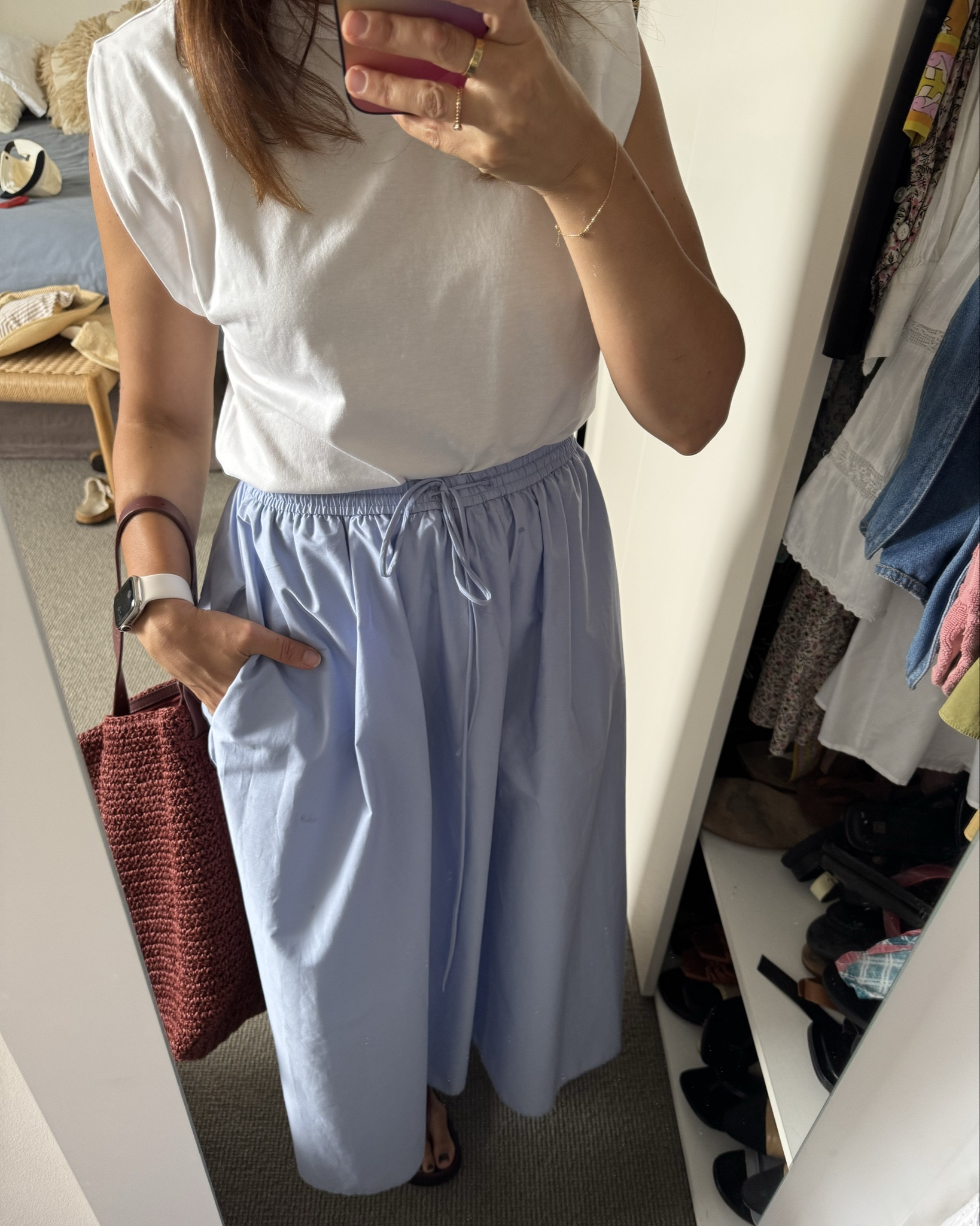 An excellent tank by Mango - slightly padded shoulders make such a great silhouette. This is XS. 

#LTKsummer #LTKaustralia