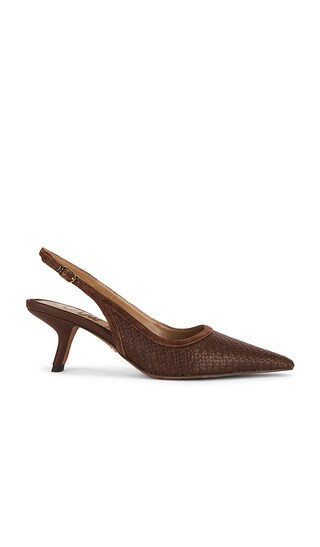 Sam Edelman Bianka Slingback Heel in Brown. - size 5.5 | Revolve Clothing (Global)
