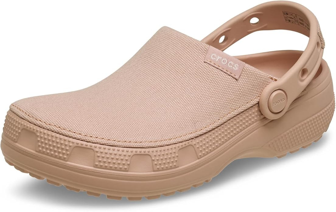 Crocs Unisex-Adult Classic Crafted Canvas & Suede Clogs | Amazon (US)