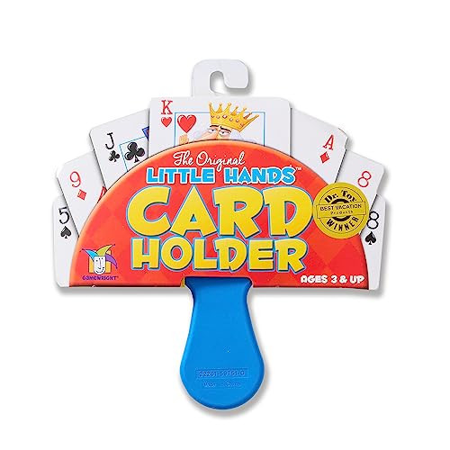 Gamewright - The Original Little Hands Playing Card Holder - Card Game Accessory for Kids - Ages 3 and Up - Perfect for Family Game Night! , 5" | Amazon (US)