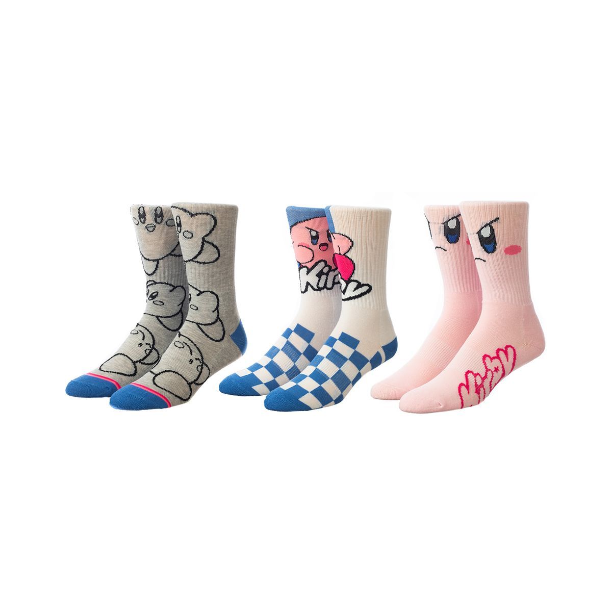 Kirby Athletic Casual Crew Socks for Men 3-Pack | Target