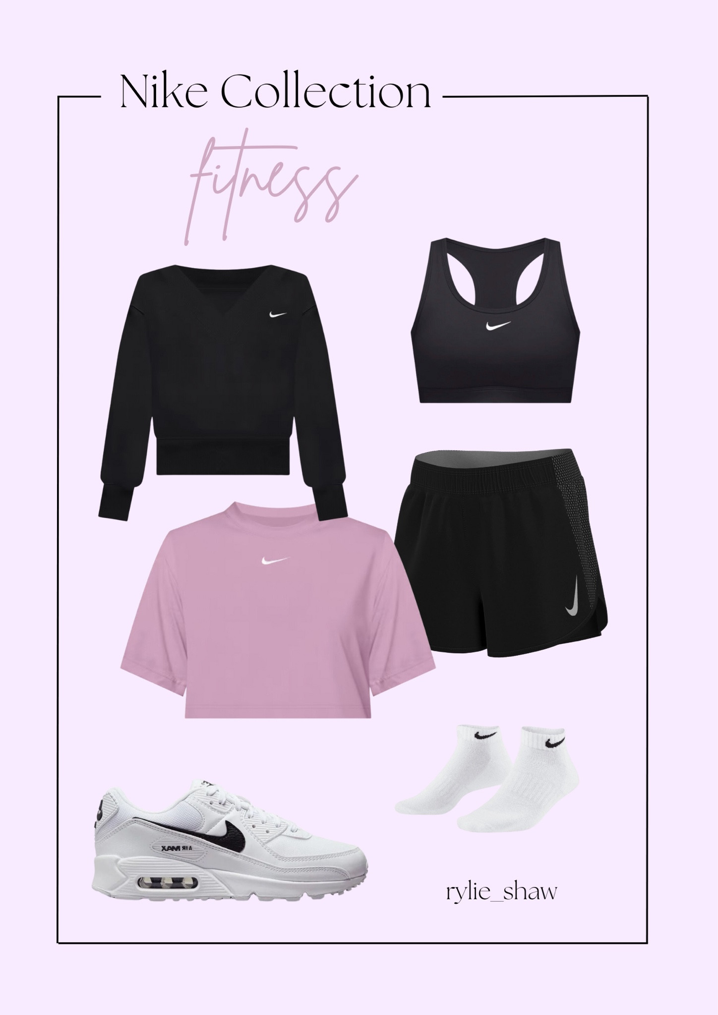 Here’s what I’m LOVING from Nike at the moment! That Nike crop sweater, training shorts and sports bra! 🖤 always feel so confident doing my training and tumbles in my Nike kit. 

#LTKFitness #LTKActive #LTKFindsUnder100