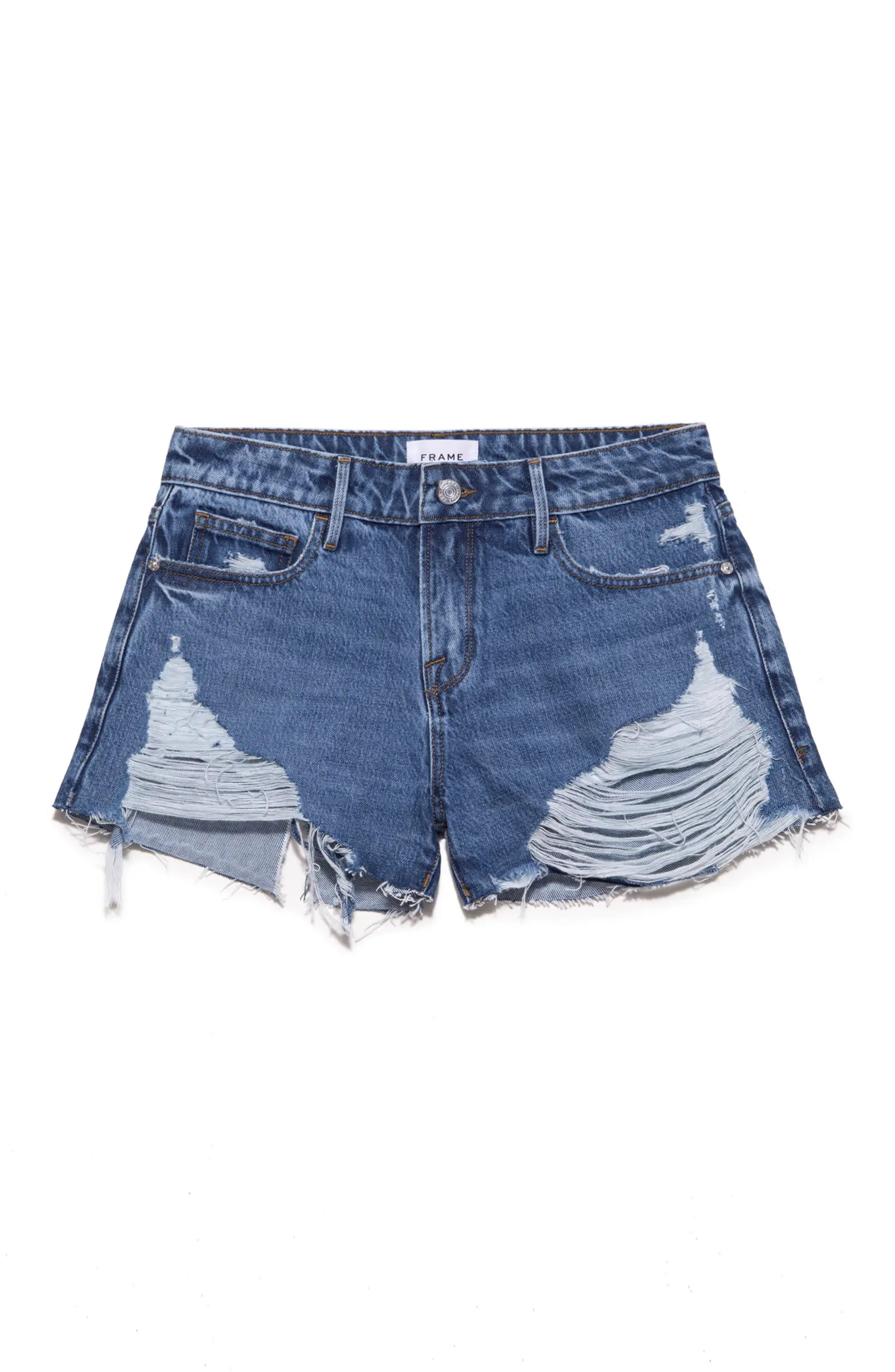 Le Grand Garçon Raw Hem Shorts | Nordstrom