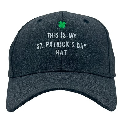 This Is My St. Patrick’s Day Hat Funny Baseball Caps Sarcastic Hats - Crazy Dog Hat for Saint P... | Target