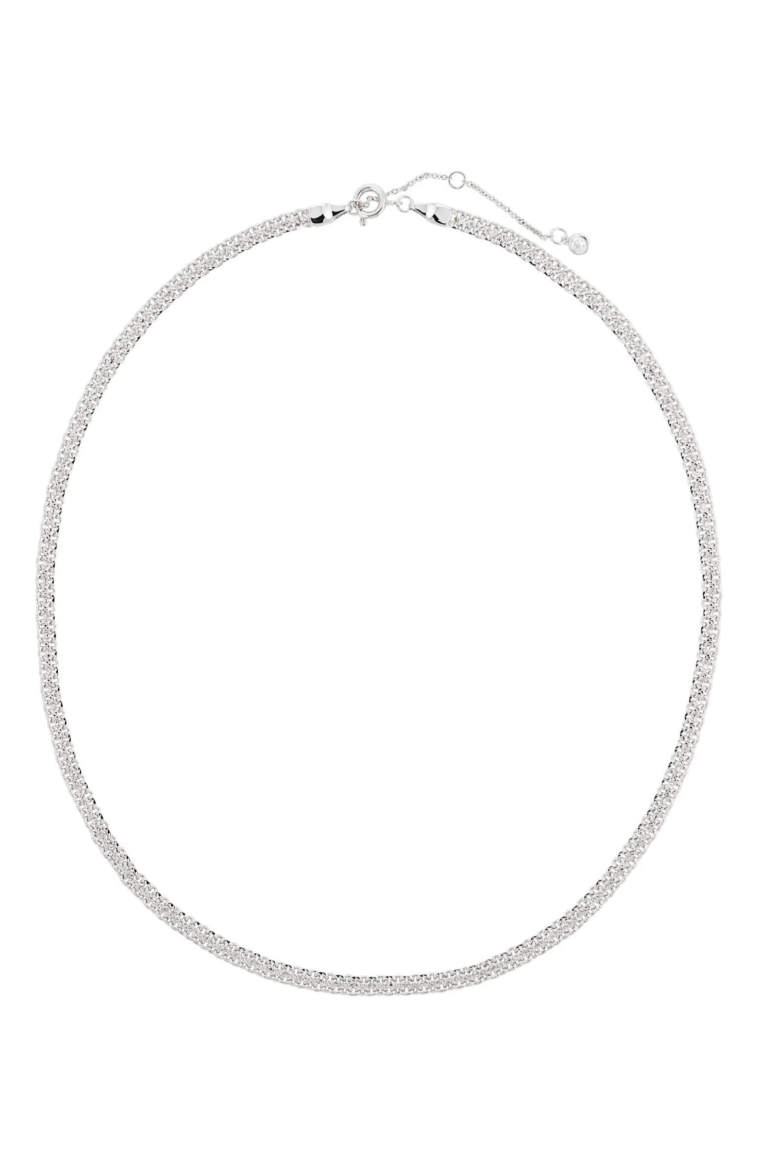 Demi Fine Woven Chain Necklace | Nordstrom