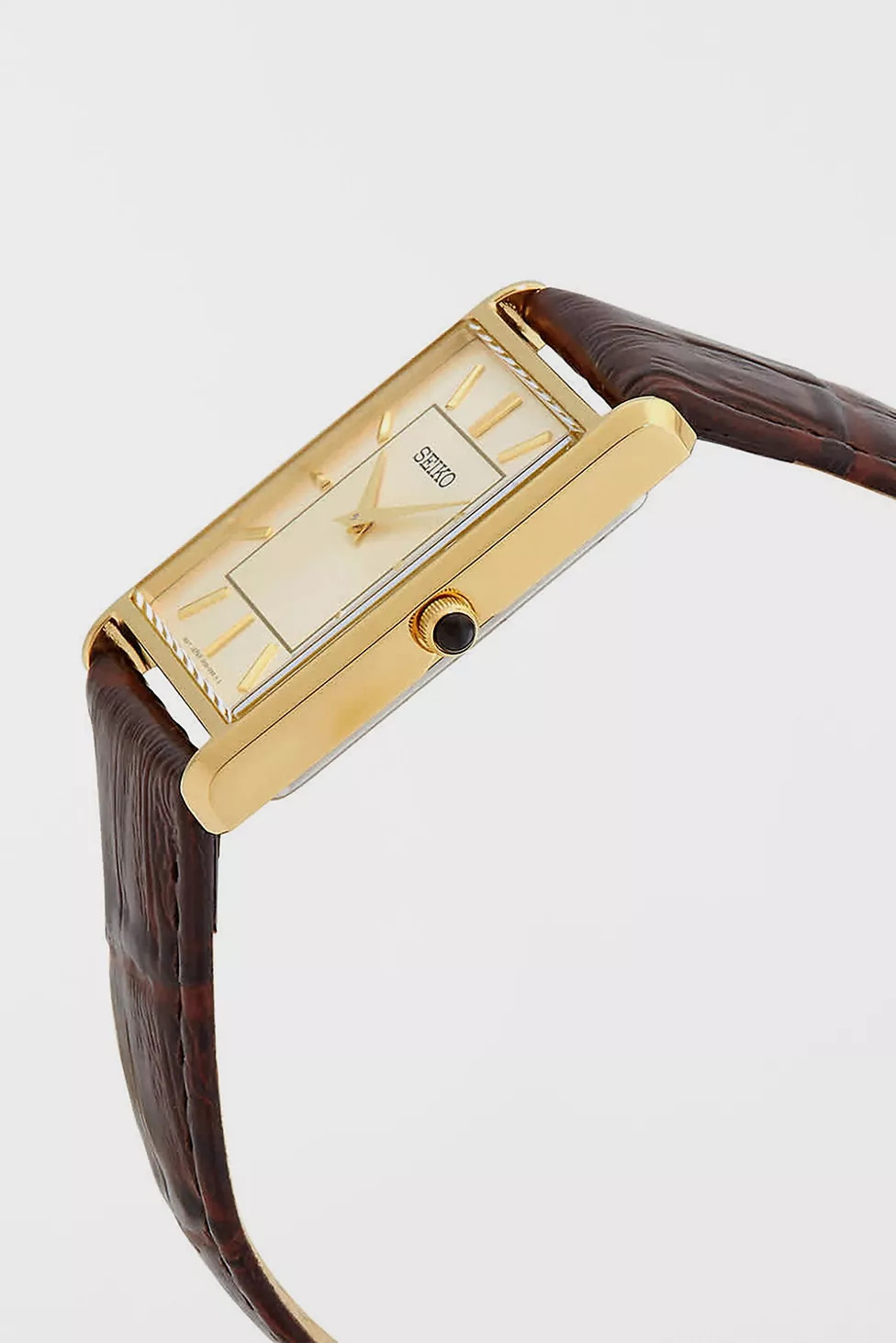 Seiko Essentials Quartz Champagne Dial Watch SWR064 | Urban Outfitters (US and RoW)