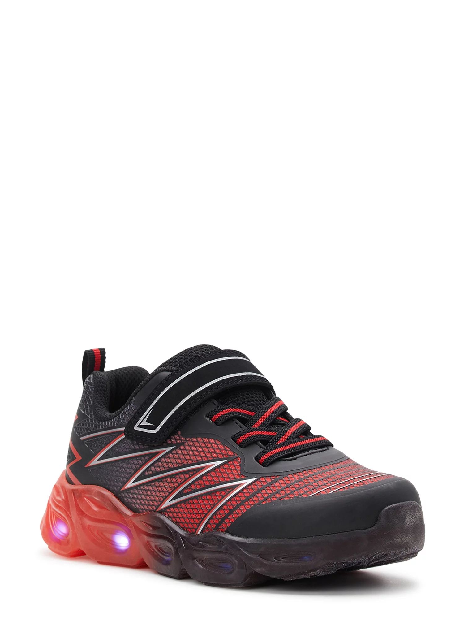 Athletic Works Boys Light Up Athletic Sneakers, Sizes 13-4 | Walmart (US)
