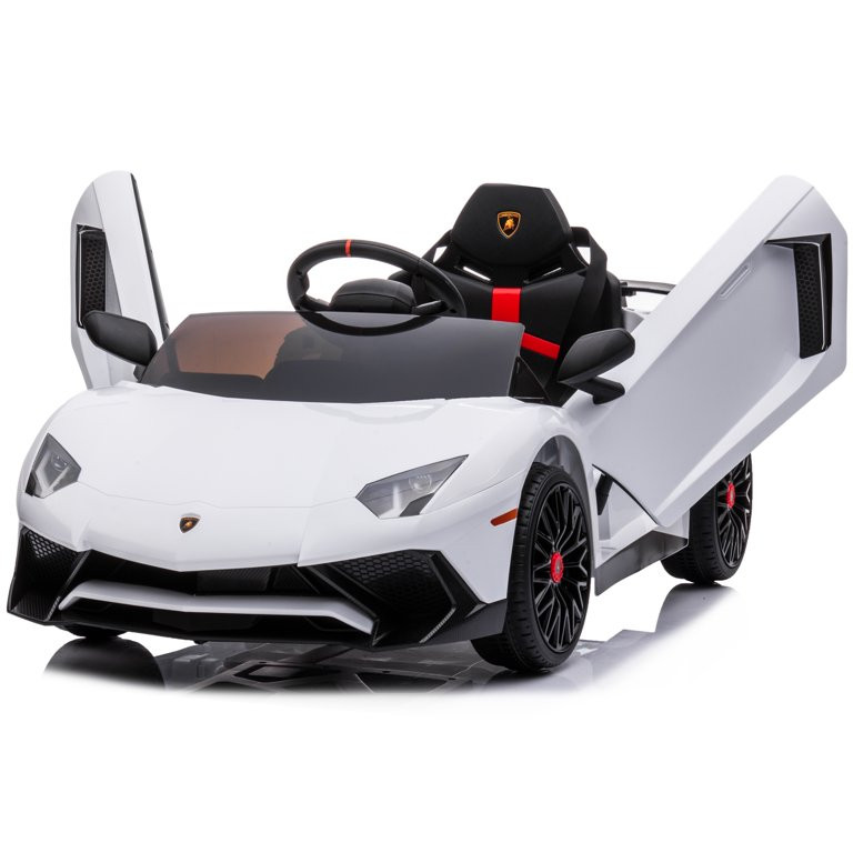 Kidzone Kids Electric Ride On 12V Licensed Lamborghini Aventador SV Battery Powered Sports Car To... | Walmart (US)