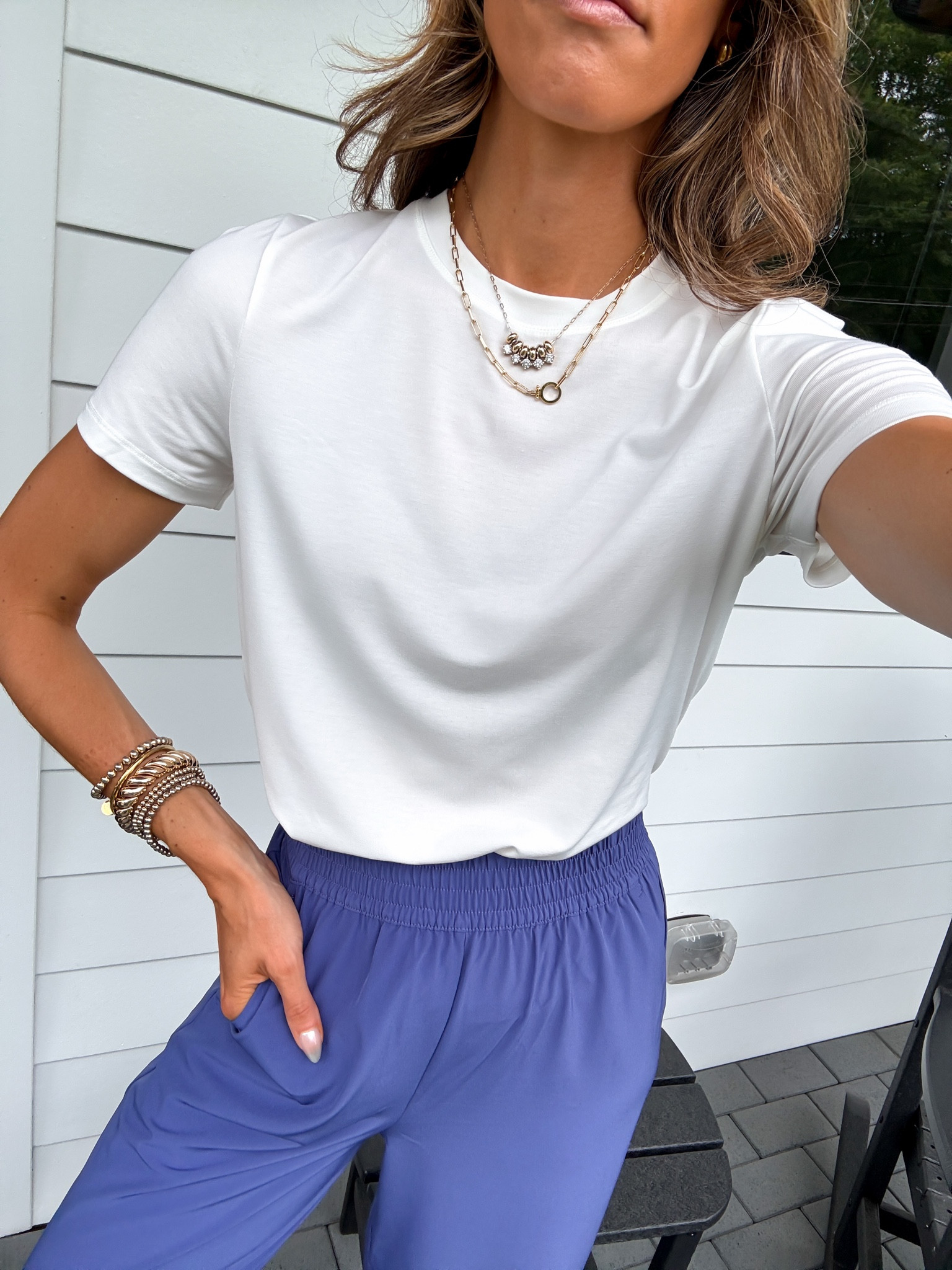 This shirt has no pit stains and is quick dry!

#LTKootd #LTKdayinmylife #LTKmorningroutine