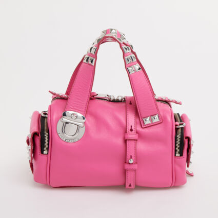 Pink Studded Handbag | TK Maxx
