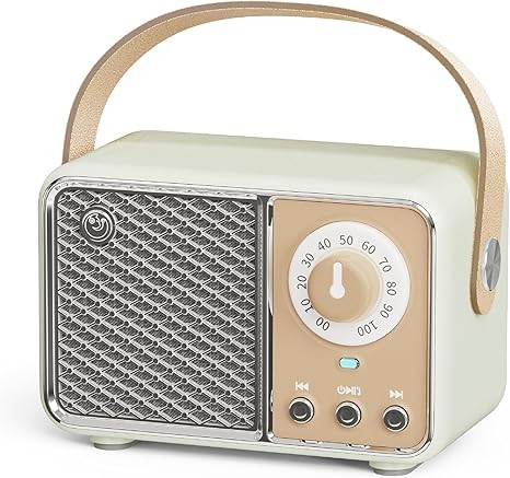 Dosmix Retro Bluetooth Speaker, Vintage Decor, Wireless Bluetooth Speakers, Cute Old Fashion Styl... | Amazon (US)