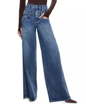 Double Waistband Jeans in Brooklyn Blue | Bloomingdale's (US)