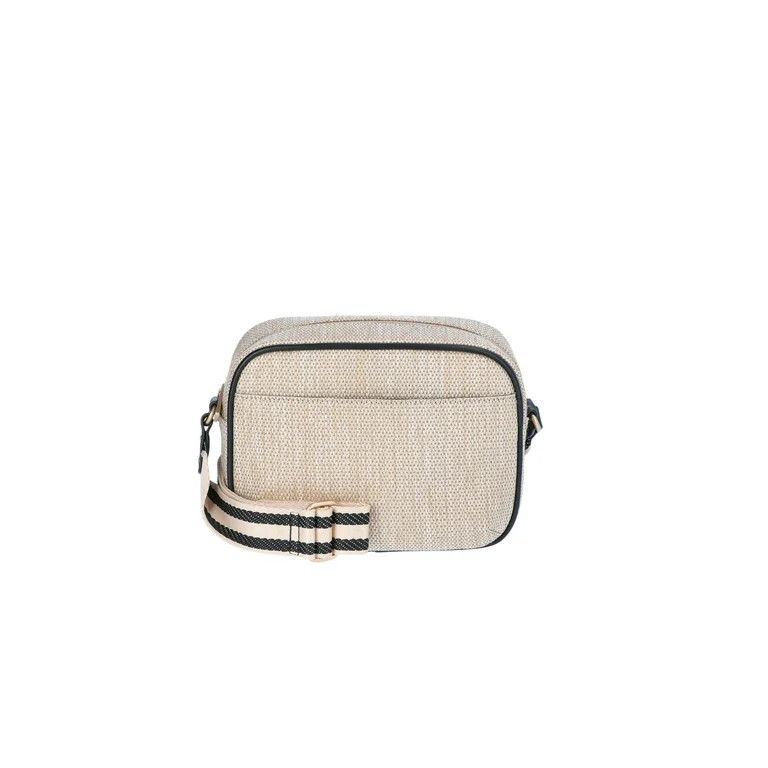 Time and Tru Women's Dory Crossbody, Straw | Walmart (US)