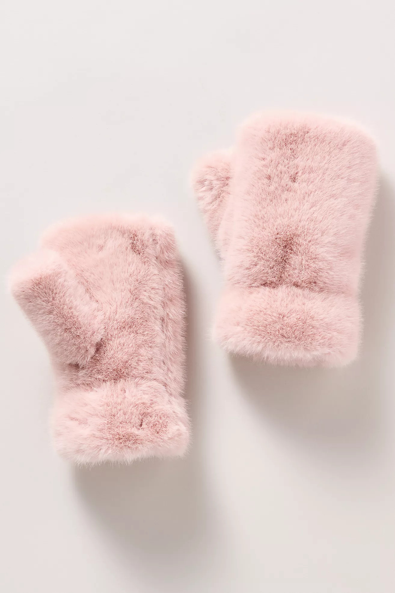 Faux-Fur Fingerless Gloves | Anthropologie (US)