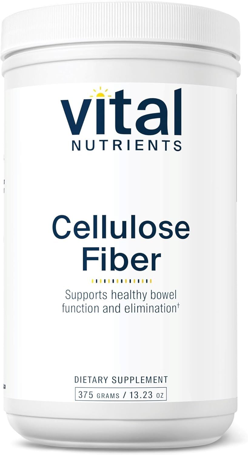 Vital Nutrients Cellulose Fiber | Vegan Fiber Supplement | Supports Normal Daily Bowel Function* ... | Amazon (US)