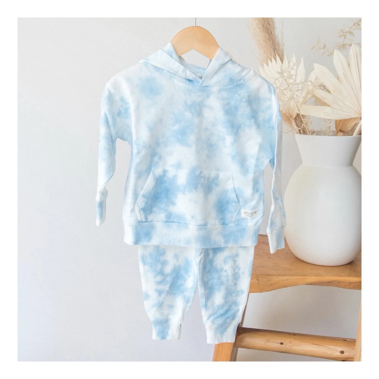 Tie Dye Jogger Set/Blue | Baby Barn