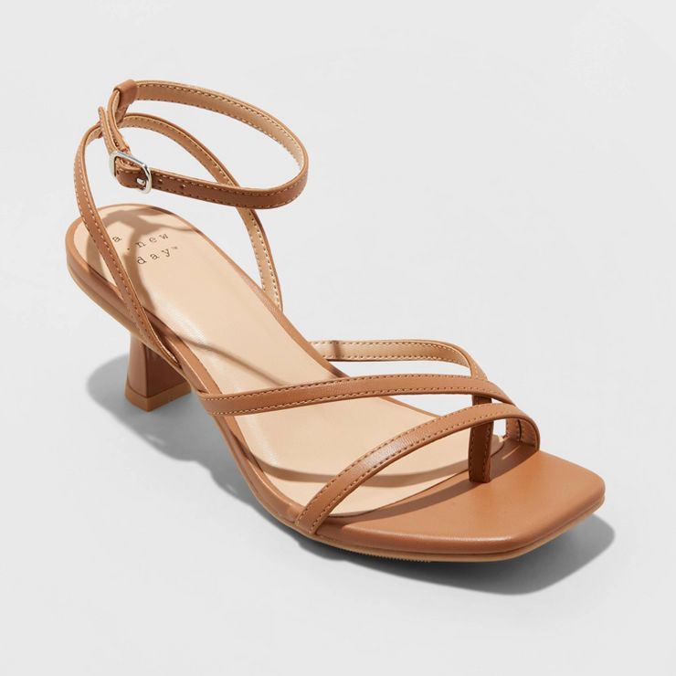 Women's Gisele Strappy Heels - A New Day™ | Target