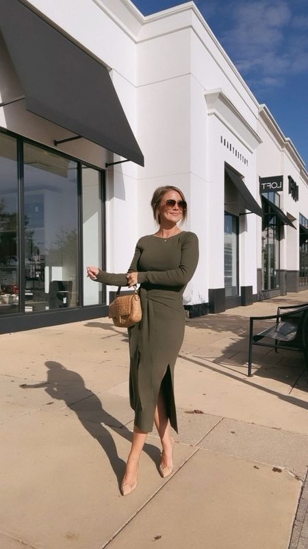 Can’t get over this gorgeous sweater dress from Walmart!!! 🙌🏼  Available in 3 colors and only $40! Wearing the XS. 

 

#LTKfindsunder50 #LTKstyletip #LTKSeasonal