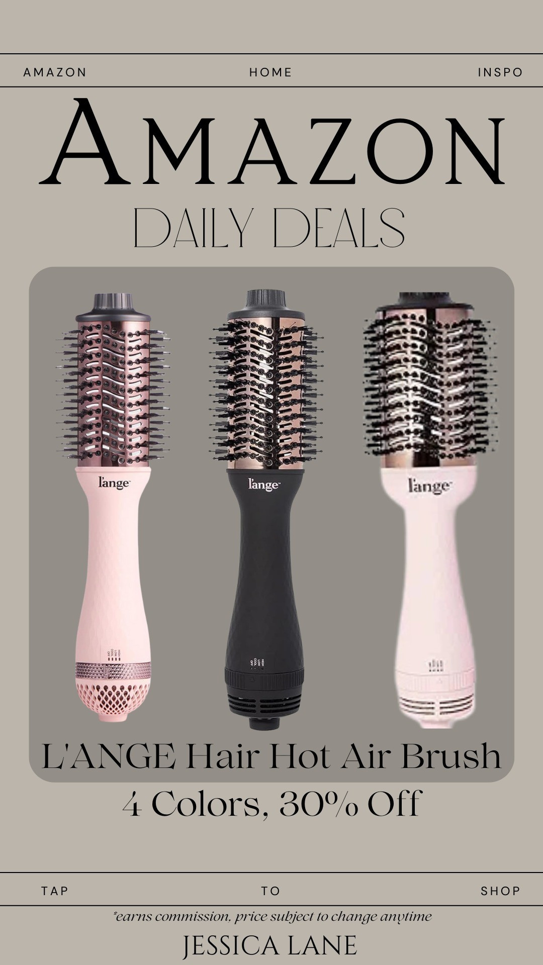 The L’ange hot airbrush makes styling fast, easy, and smooth with salon-level results at home. Love that it comes in four different colors and styles so you can choose exactly what works for your hair.#AmazonBeauty #HairTools

#LTKSaleAlert #LTKBeauty #LTKgrwm