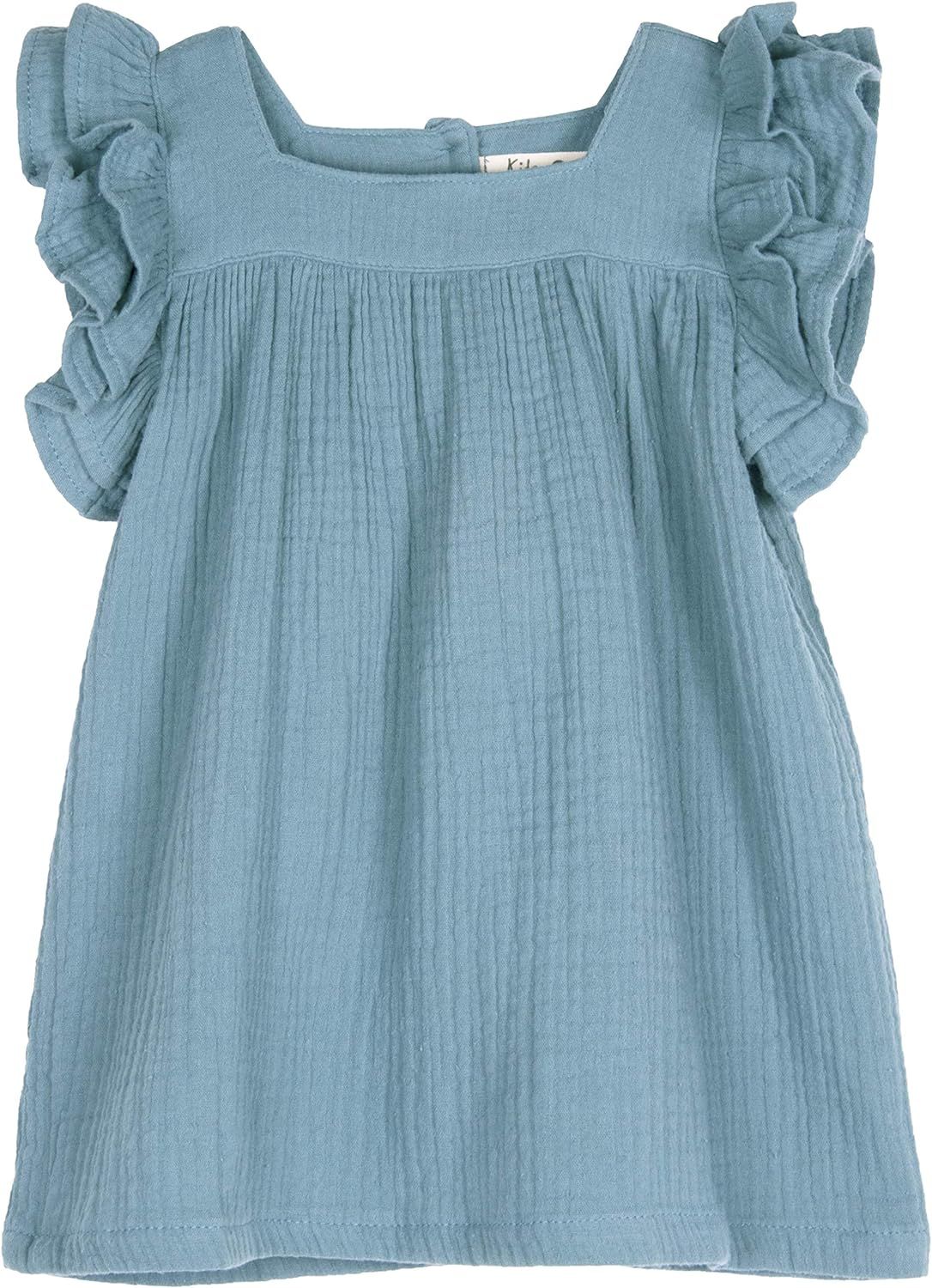 ContiKids Girls' Frill Sleeve Fly Dress | Amazon (US)