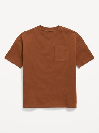 Oversized Short-Sleeve Pocket T-Shirt for Boys | Old Navy | Old Navy (US)