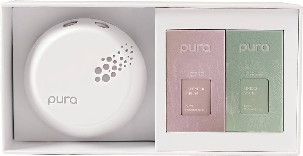Pura - Smart Home Fragrance Device Starter Set V3 - Scent Diffuser for Homes, Bedrooms & Living R... | Amazon (US)