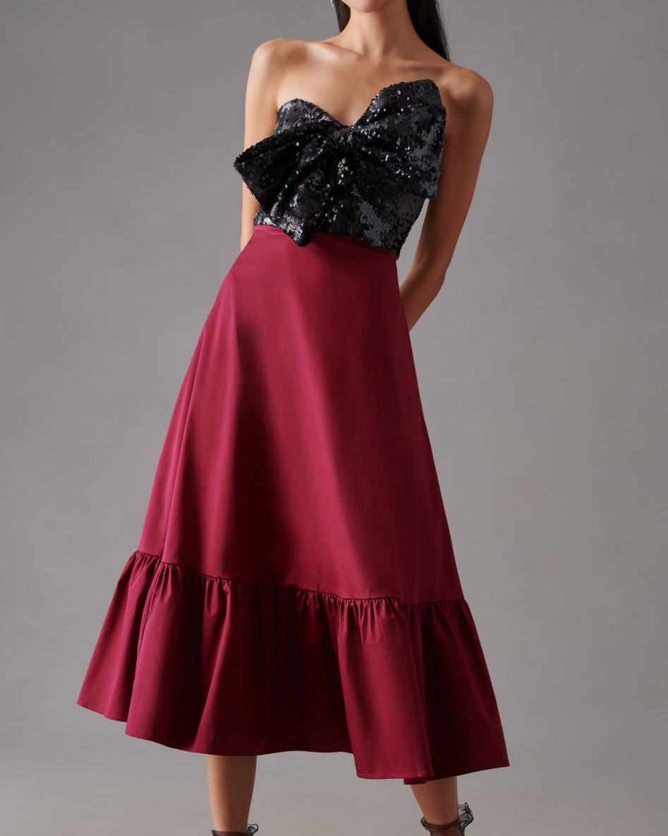 Statement dress, wedding guest, winter dress, sparkly dress, midi dress, red dress, holiday dress, bow detail, bow dress, ruffle dress, plus size, curve, curve dress, plus dress, plus sizes

#LTKSeasonal #LTKbeauty #LTKHoliday