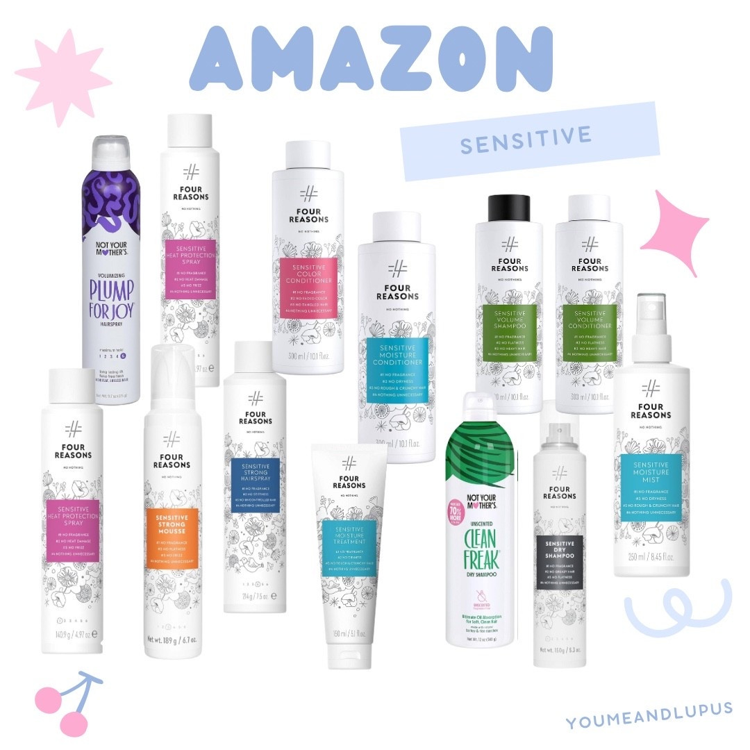 Amazon sensitive products, fragrance free products, shampoo, conditioner, dry shampoo, hair spray, styling products 

#LTKBeauty #LTKFamily #LTKHome
