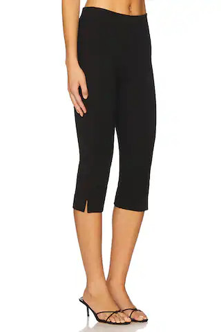 Cooper Capri Pant in Black | Revolve Clothing (Global)