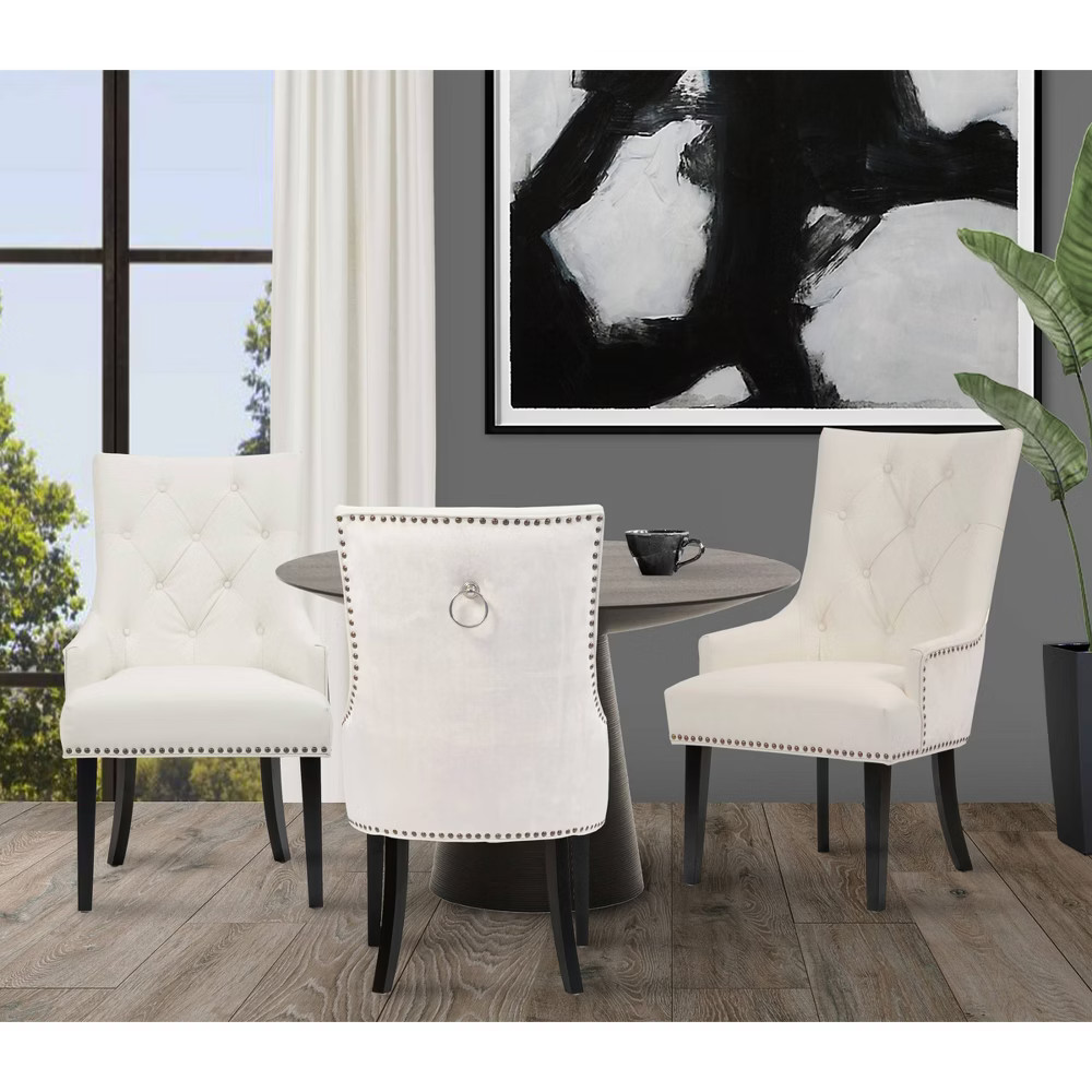 Set of 2 Gilbert Dining Chair White - Chic Home Design | Target