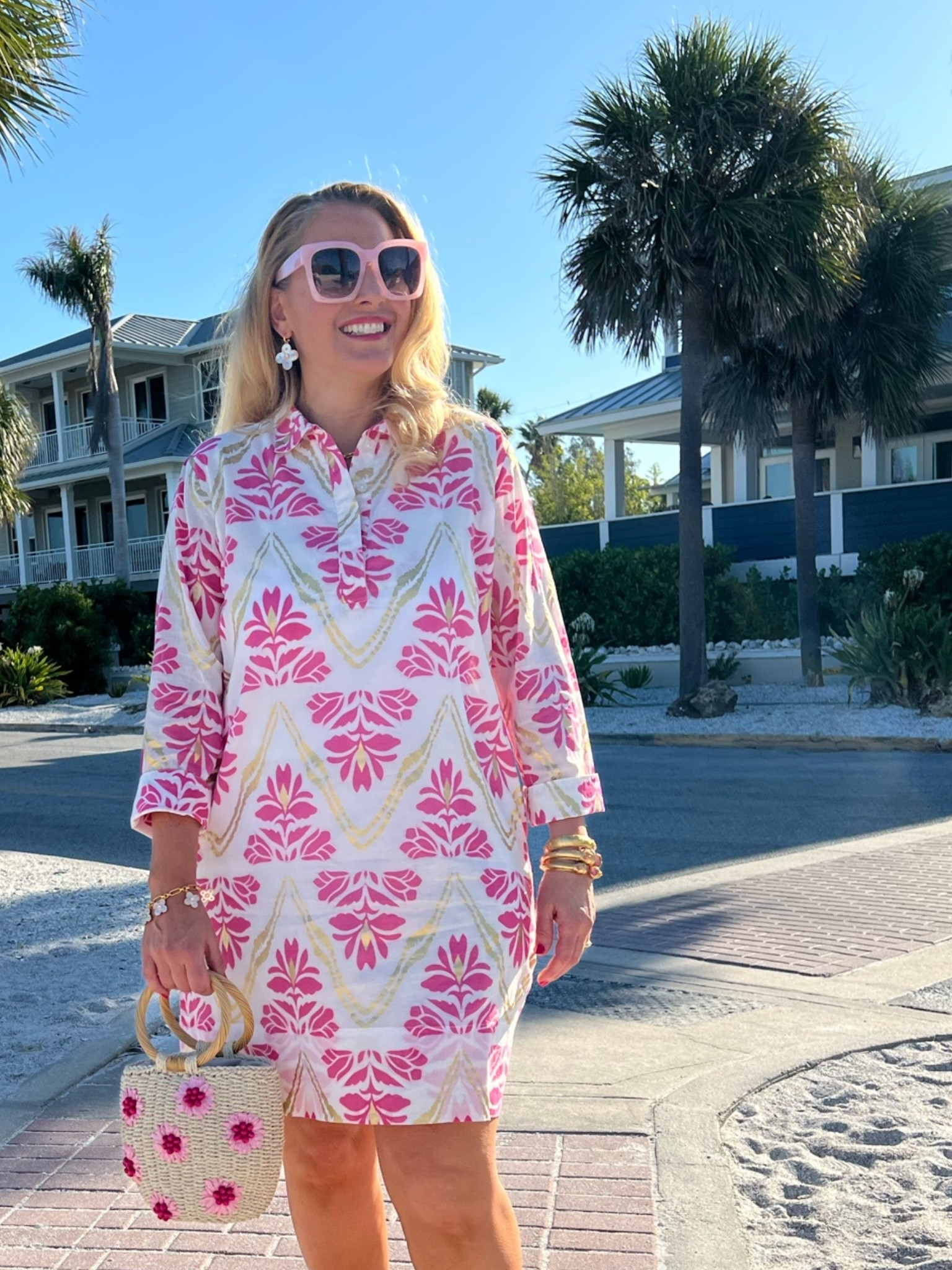 Beach getaway clothing and accessories!

 🏝️VACATION DRESS OUTFIT: #ad This Jude Connally dress is spectacular! #judeconnally @judeconnally

🩷It’s 100% cotton, functional side pockets and has an inside lining. Soft, lightweight, chic and so stylish. OBSESSED! 

🩷It comes in several colors and patterns too. Wearing a medium and fits true to size. Available in sizes XS-XXL.

#enjoythecompliments #preppystyle #beachresort

#LTKSeasonal #LTKOver40 #LTKTravel #LTKgrwm #LTKootd #LTKMidsize #LTKSwim