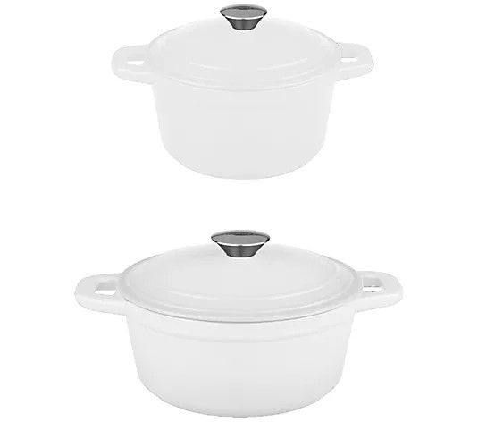 BergHOFF Neo 4-Pc Cast-Iron Set - QVC.com | QVC