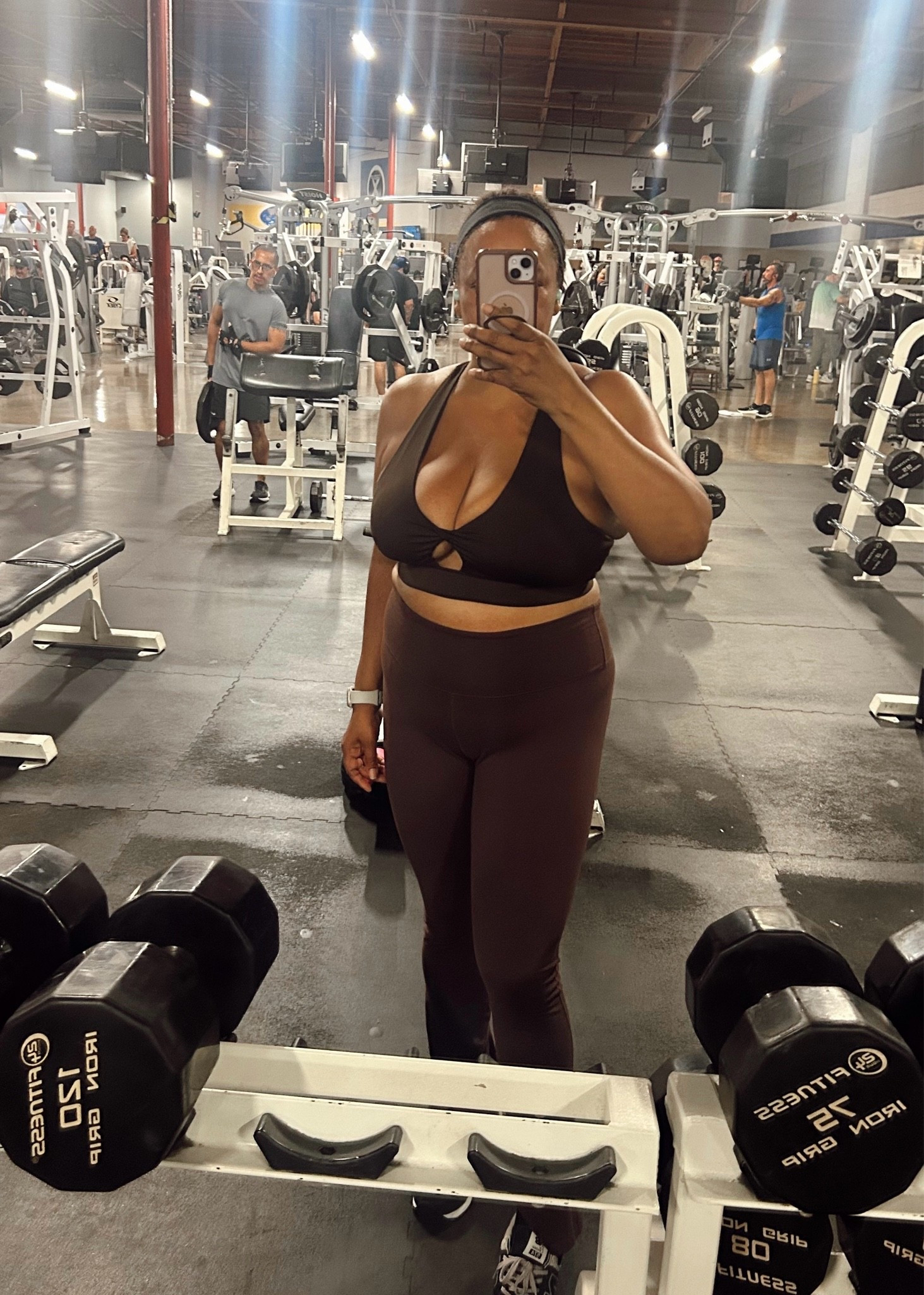 Keep stacking days 💪🏾! Size xl in both!

#LTKMidsize #LTKOver40 #LTKActive