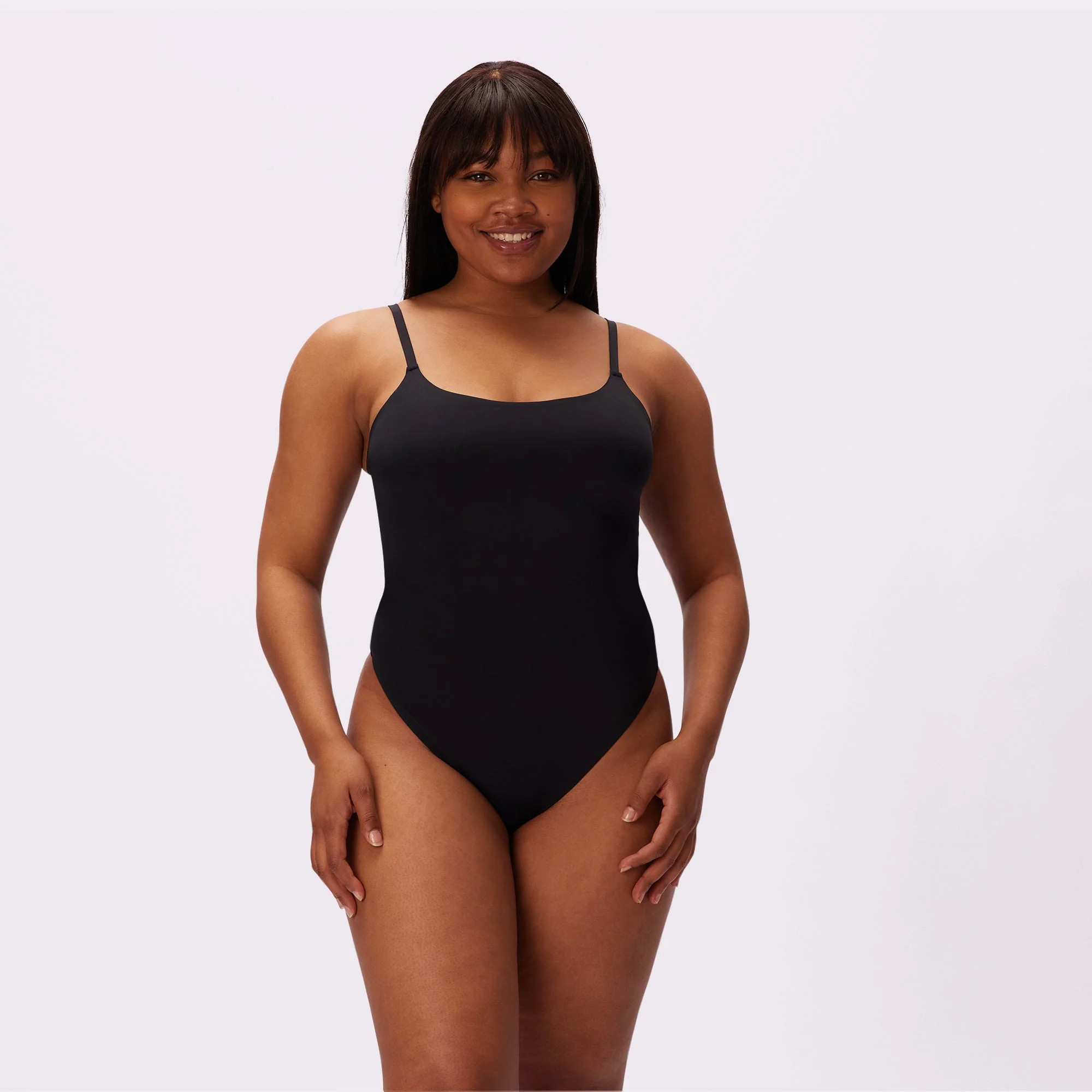 Silky Mesh Long Sleeve Bodysuit | Parade Underwear | $44 | Parade