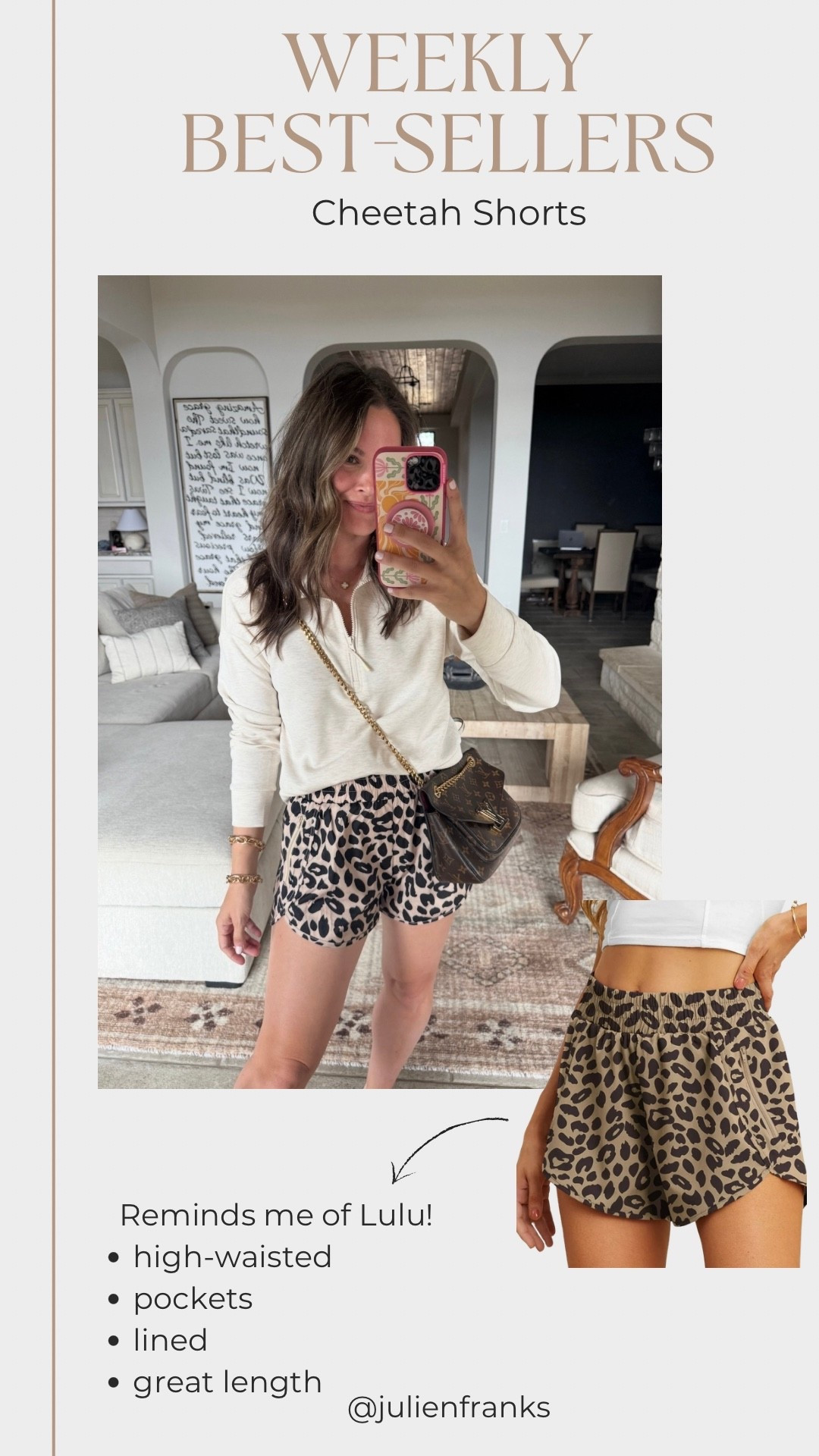 These shorts remind me of Lulu!! They are high waisted, lined, have pockets, and are such a good length. 

#LTKmomlife #LTKootd #LTKActive